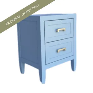 Soloman Bedside Table - Small Duck Egg Blue - OUTLET NSW by CAFE Lighting & Living, a Bedside Tables for sale on Style Sourcebook