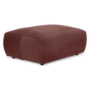 Ravo Slipcover Modular Fabric Ottoman in Dusty Rose by Luxo Furniture, a Stools for sale on Style Sourcebook