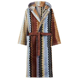 Missoni Giacomo 160 Hooded Bathrobe Medium 8033050341832 by Missoni, a Bathrobes for sale on Style Sourcebook