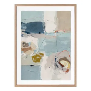 Chalk & Citrus Design 1 Portrait Framed Print in 68 x 84 cm by OZ Design, a Prints for sale on Style Sourcebook