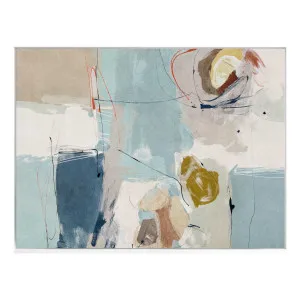 Chalk & Citrus Design 1 Landscape Box Framed Canvas in Design 123 x 93cm by OZ Design, a Painted Canvases for sale on Style Sourcebook