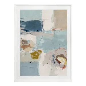 Chalk & Citrus Design 1 Portrait Framed Print in 68 x 84 cm by OZ Design, a Prints for sale on Style Sourcebook