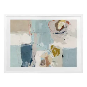 Chalk & Citrus Design 1 Landscape Framed Print in 70 x 55cm by OZ Design, a Prints for sale on Style Sourcebook