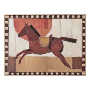 Giddyup Box Framed Canvas in 80 x 60cm by OZ Design, a Painted Canvases for sale on Style Sourcebook