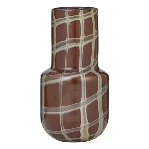 Gannon Vase 13x25cm in Chocolate by OZ Design, a Vases & Jars for sale on Style Sourcebook