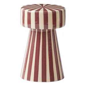 Nolan Side Table 29x47cm in Russet / Ivory by OZ Design, a Side Table for sale on Style Sourcebook