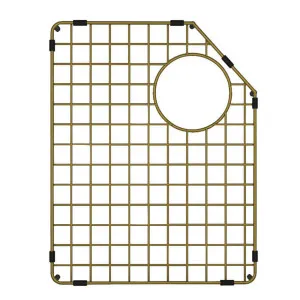 Turner Hastings Chester 90 x 50 Protective Grid For Left Hand Bowl - Brushed Brass 4A41312-BB by Turner Hastings, a Kitchen Sinks for sale on Style Sourcebook