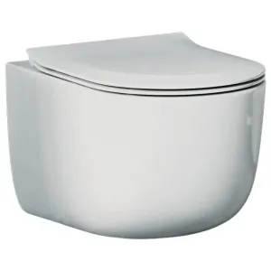 Studio Bagno Futura Wall Hung Toilet Pan - Gloss White FUT003 by Studio Bagno, a Toilets & Bidets for sale on Style Sourcebook