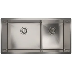 Alto 50/34 Double Bowl-Stainless Steel ALTO5034 by Alto, a Kitchen Sinks for sale on Style Sourcebook