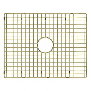 Turner Hastings Cuisine 93 x 48 Protective Grid For Main Bowl - Brushed Brass CUD481SSG-BB by Turner Hastings, a Kitchen Sinks for sale on Style Sourcebook
