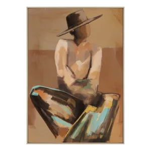 Amigo Adeline Box Framed Canvas in 72 x 102cm by OZ Design, a Painted Canvases for sale on Style Sourcebook
