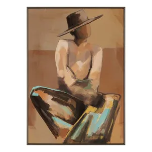 Amigo Adeline Box Framed Canvas in 119 x 166cm by OZ Design, a Painted Canvases for sale on Style Sourcebook