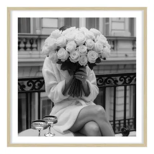 Madeline Framed Print in 103 x 103cm by OZ Design, a Prints for sale on Style Sourcebook