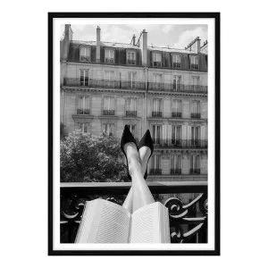 Balcony Parisian Framed Print in 73 x 103cm by OZ Design, a Prints for sale on Style Sourcebook