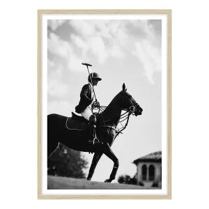 Riders Return Framed Print in 73 x 103cm by OZ Design, a Prints for sale on Style Sourcebook
