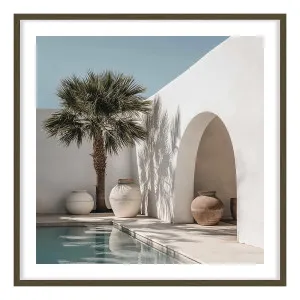 Villa in Stillness Framed Print in 62 x 62cm by OZ Design, a Prints for sale on Style Sourcebook