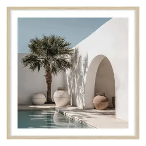 Villa in Stillness Framed Print in 118 x 118cm by OZ Design, a Prints for sale on Style Sourcebook