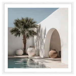 Villa in Stillness Framed Print in 84 x 84cm by OZ Design, a Prints for sale on Style Sourcebook