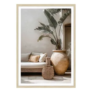 Terracotta Calm Framed Print in 103 x 143cm by OZ Design, a Prints for sale on Style Sourcebook