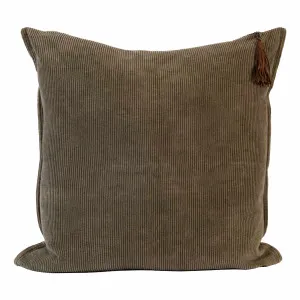 Hudson Feather Fill Cushion 50x50cm in Moss Green by OZ Design, a Cushions, Decorative Pillows for sale on Style Sourcebook