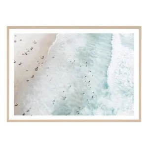 Burleigh Waves Framed Print in 87 x 62cm by OZ Design, a Prints for sale on Style Sourcebook