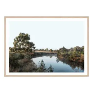 Fyshwick Wetlands Framed Print in 122 x 87cm by OZ Design, a Prints for sale on Style Sourcebook