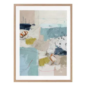 Chalk & Citrus Design 2 Portrait Framed Print in 106 x 142cm by OZ Design, a Prints for sale on Style Sourcebook