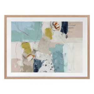 Chalk & Citrus Design 2 Landscape Framed Print in 142 x 106cm by OZ Design, a Prints for sale on Style Sourcebook