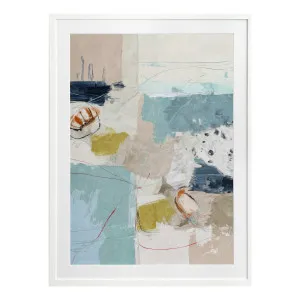 Chalk & Citrus Design 2 Portrait Framed Print in 68 x 84 cm by OZ Design, a Prints for sale on Style Sourcebook