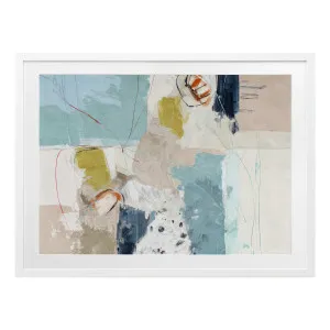 Chalk & Citrus Design 2 Landscape Framed Print in 70 x 55cm by OZ Design, a Prints for sale on Style Sourcebook