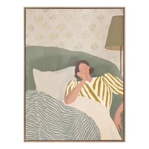 Katrina Unrushed Box Framed Canvas in 63 x 93cm by OZ Design, a Painted Canvases for sale on Style Sourcebook