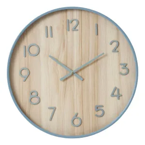 Penny Clock 60cm in Natural by OZ Design, a Clocks for sale on Style Sourcebook