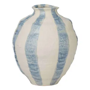 Rayas Vase 18x21cm in Steel by OZ Design, a Vases & Jars for sale on Style Sourcebook