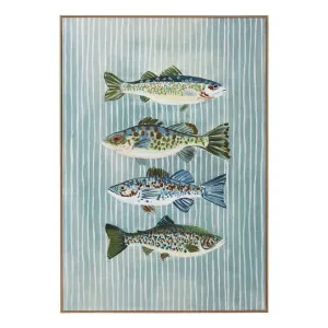 Shad Box Framed Canvas in 70 x 100cm by OZ Design, a Painted Canvases for sale on Style Sourcebook