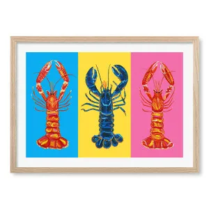 Lobster Langoustines Framed Art Print by Profile Australia, a Prints for sale on Style Sourcebook