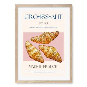 Flaky French Delight Framed Art Print by Profile Australia, a Prints for sale on Style Sourcebook