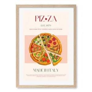 Slices Of Italy Framed Art Print by Profile Australia, a Prints for sale on Style Sourcebook