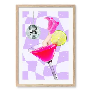 Disco Drink Delight Framed Art Print by Athene Fritsch by Profile Australia, a Prints for sale on Style Sourcebook