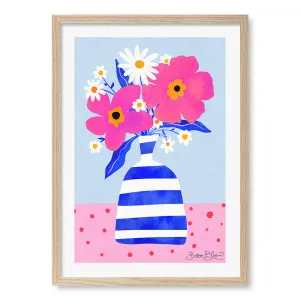 Maximalist Flowers Framed Art Print by Baroo Bloom by Profile Australia, a Prints for sale on Style Sourcebook