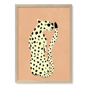 Cool Cheetah Framed Art Print by Profile Australia, a Prints for sale on Style Sourcebook