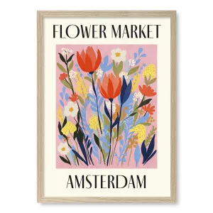 Flower Market Amsterdam Framed Art Print by Profile Australia, a Prints for sale on Style Sourcebook