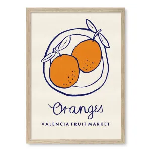 Fruit Market Oranges Framed Art Print by Profile Australia, a Prints for sale on Style Sourcebook