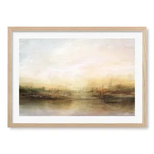 Evening River Framed Art Print by Dan Hobday by Profile Australia, a Prints for sale on Style Sourcebook