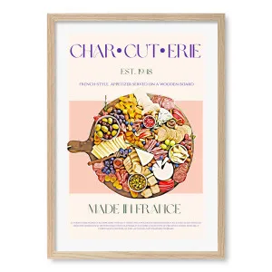 French Feast Board Framed Art Print by Profile Australia, a Prints for sale on Style Sourcebook
