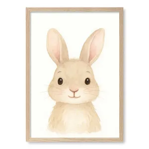 Animal Friends Rabbit Framed Art Print by Profile Australia, a Prints for sale on Style Sourcebook