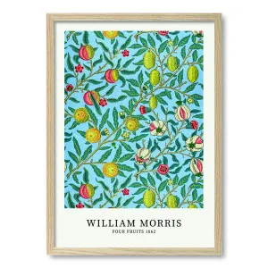 Four Fruits Pattern Framed Art Print by William Morris by Profile Australia, a Prints for sale on Style Sourcebook