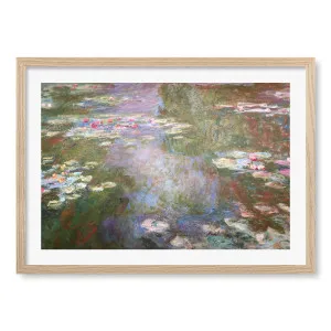 Water Lily Pond (1917) Framed Art Print by Claude Monet by Profile Australia, a Prints for sale on Style Sourcebook
