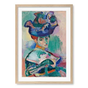 Woman with a Hat Framed Art Print by Henri Matisse by Profile Australia, a Prints for sale on Style Sourcebook