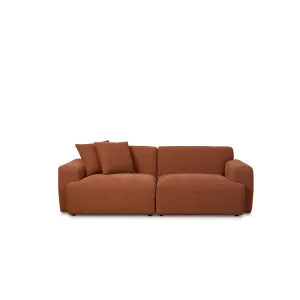 Dylan 2.5 Seater Sofa - Rust - Mocka by Mocka., a Sofas for sale on Style Sourcebook