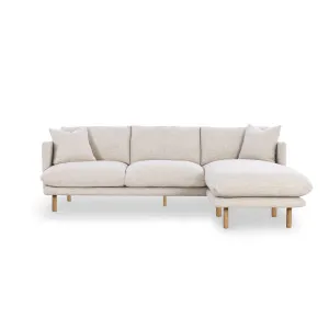 Zephyr Flip Chaise Sofa - [ Byron Oyster ] by ELLISON STUDIOS., a Sofas for sale on Style Sourcebook